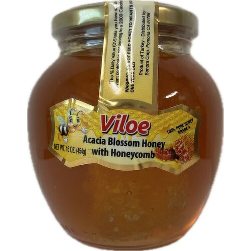 VILOE ACACIA BLOSSOM HONEY W HNYCOMB